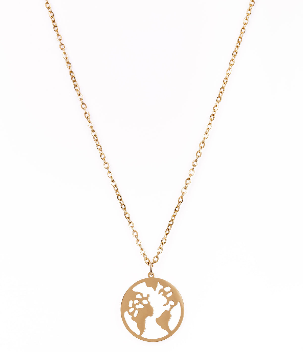 "Wanderlust" Globe Necklace